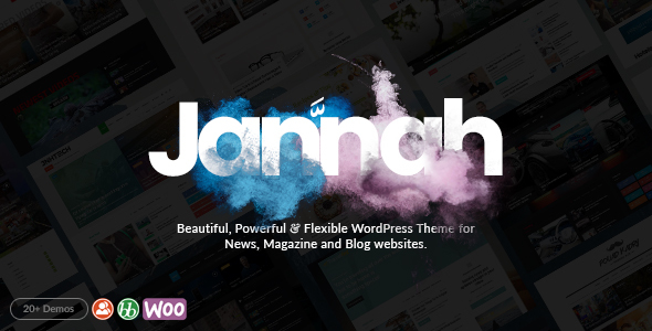 Jannah - WordPress News Magazine Blog & BuddyPress Theme