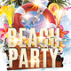 Beach Party Flyer