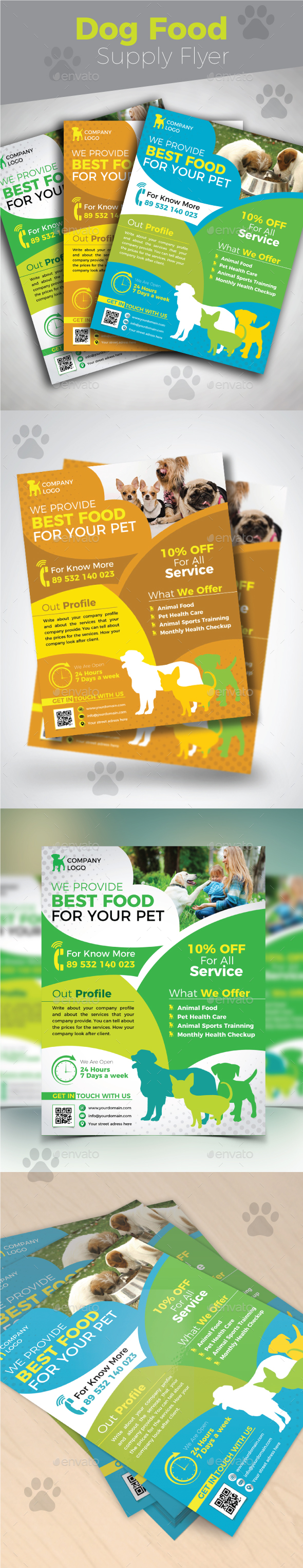 Dog Food Supply Flyer