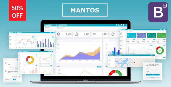 Mantos - Responsive Bootstrap 4 Admin Template
