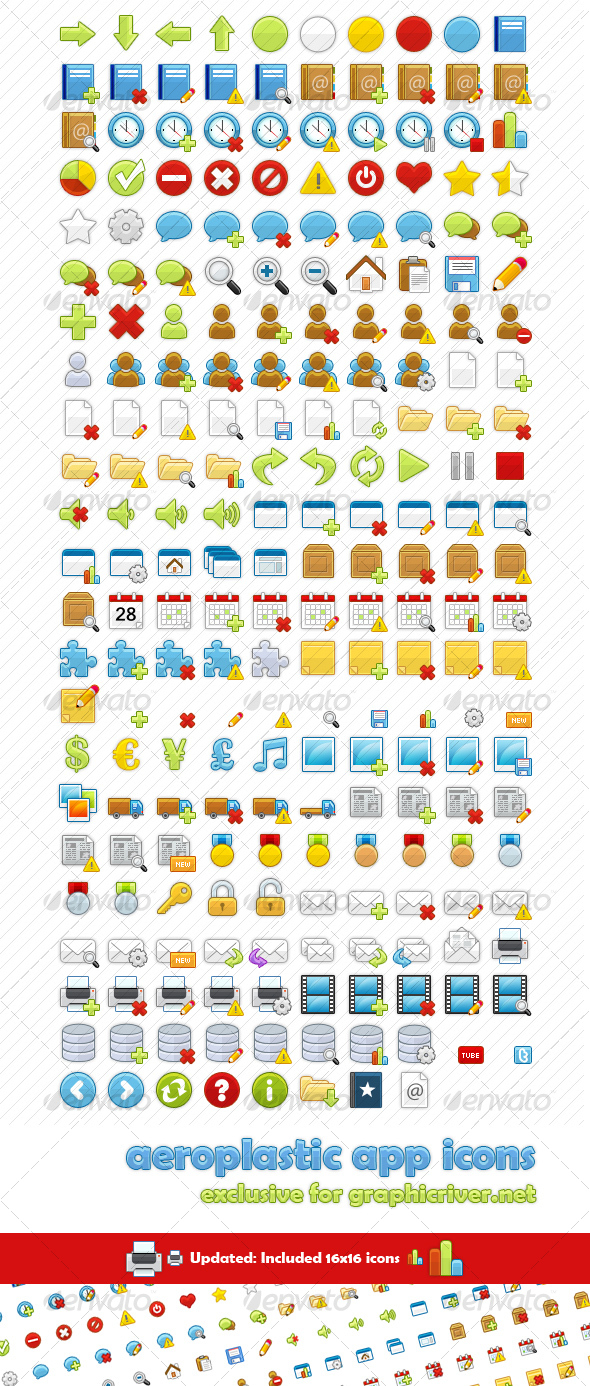Awesome 228 app Icons - aeroplastic - Software Icons
