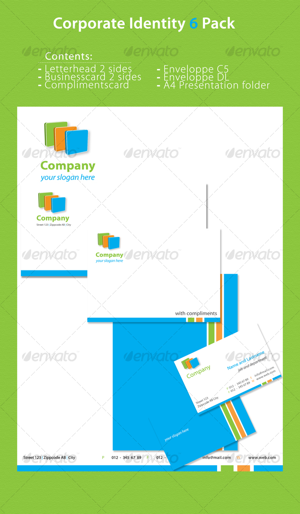 Corporate Identity 6 Pack Corporate Identity 6 Pack