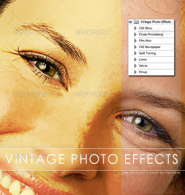 Vintage Photo Effects - Photo Effects Actions