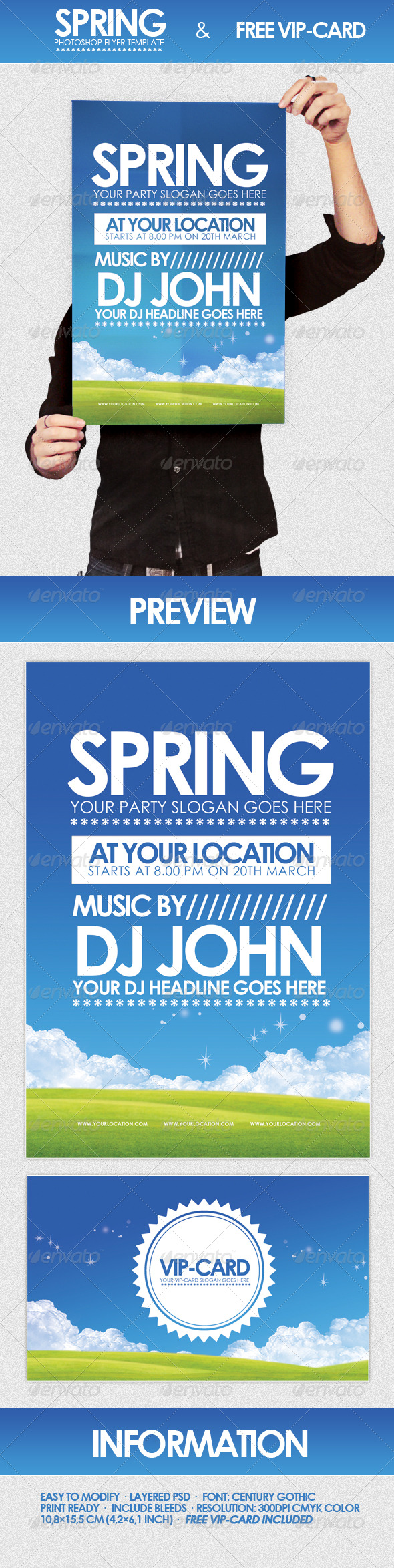 Spring - Flyer Template