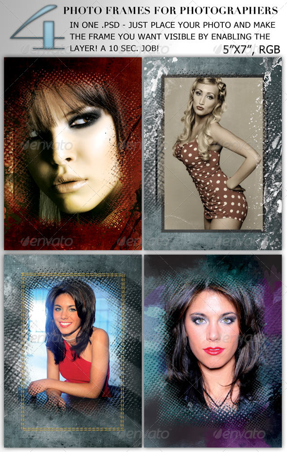 5 x7 300dpi RGB Photo Frame for Photographers 5 x7 300dpi RGB Photo Frame for Photographers