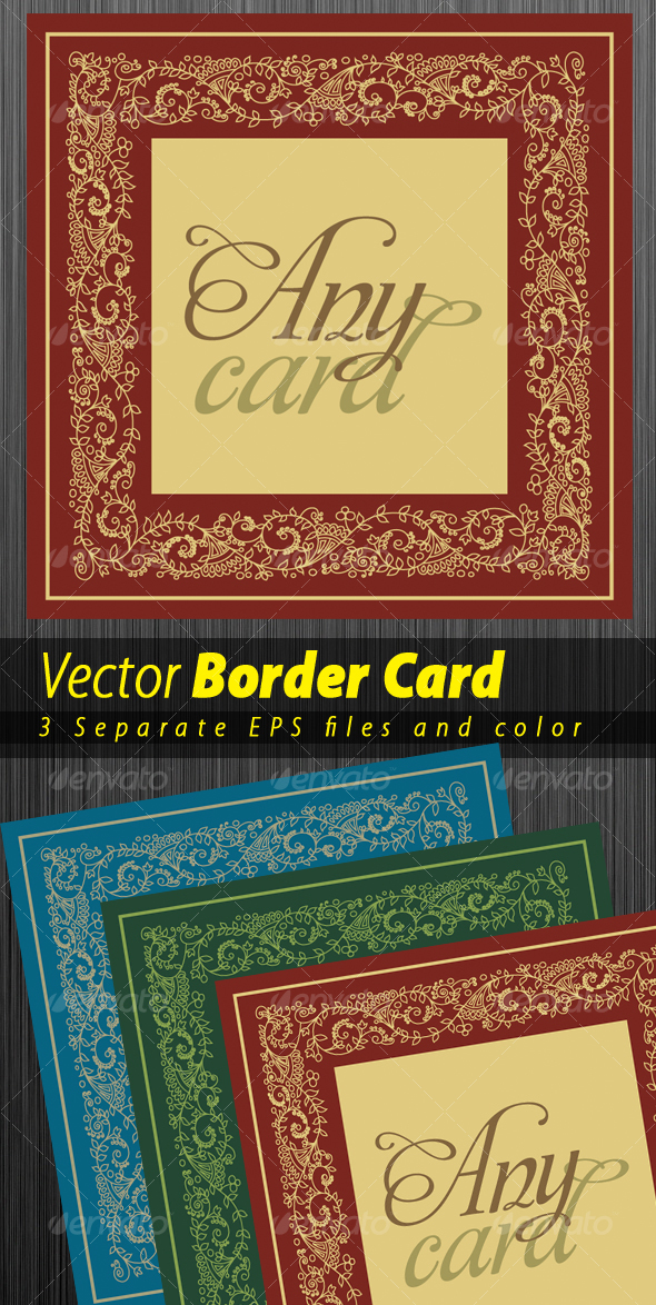 Border Desing for any type of card Border Desing for any type of card