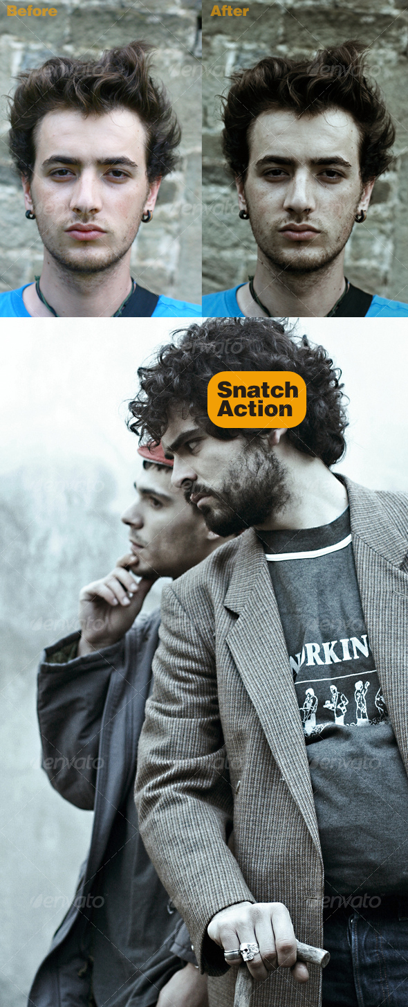 Snatch Movie Colors - Photo Effects Actions