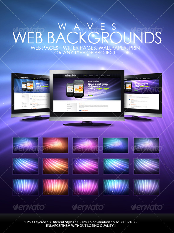 Wave Web Backgrounds Wave Web Backgrounds