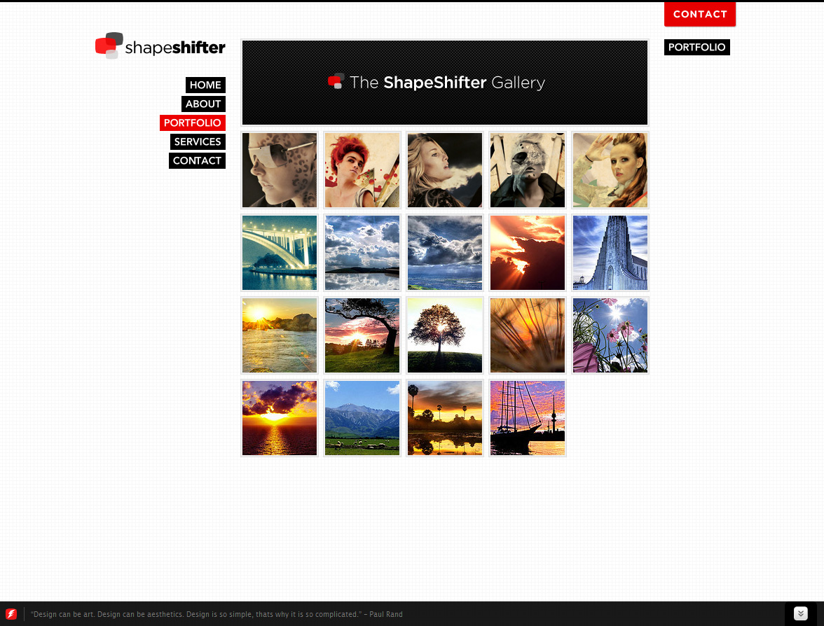 gallery templates