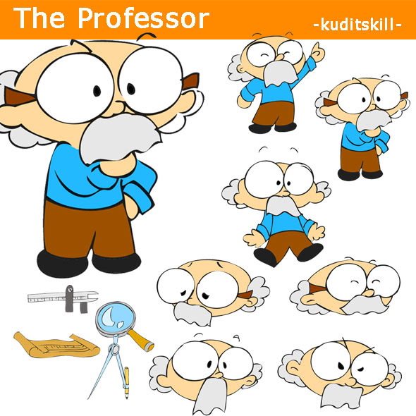 The Professor - 3DOcean Item for Sale