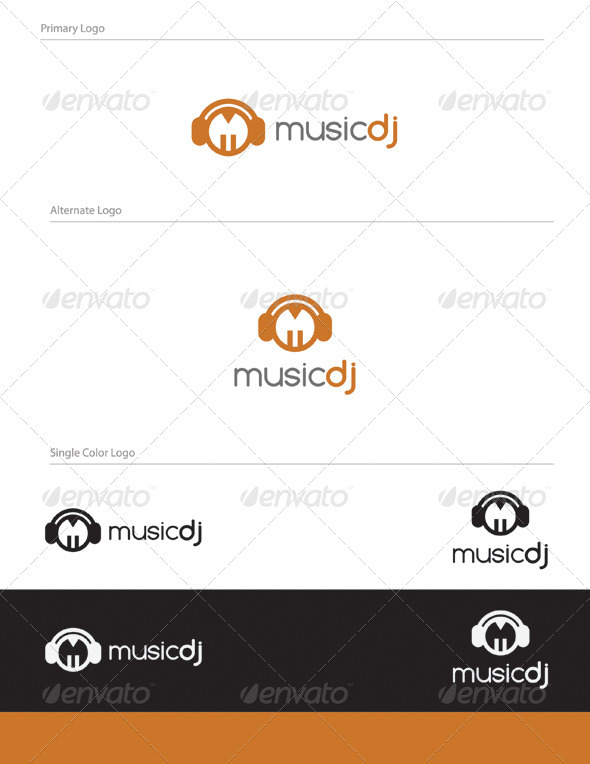 Music Dj Logo Design - LET-015