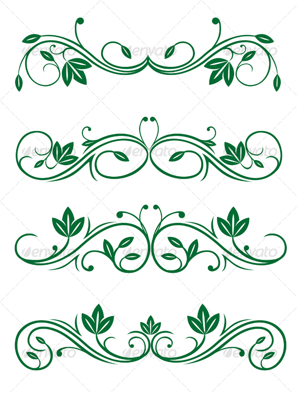 Vintage floral decorations Vintage floral decorations