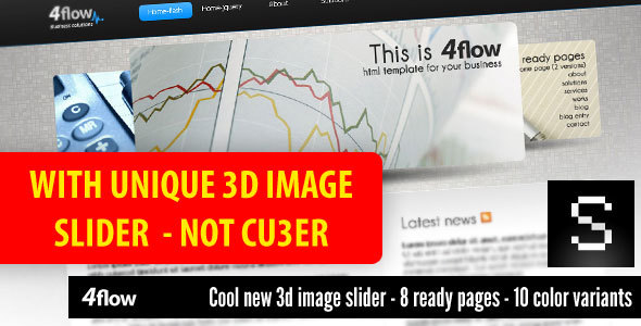 4flow - with unique 3D image slider