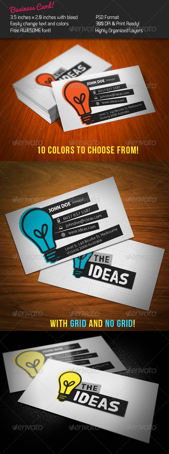 Ideas Business Card