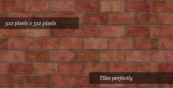 Red Brick Texture - 3DOcean Item for Sale