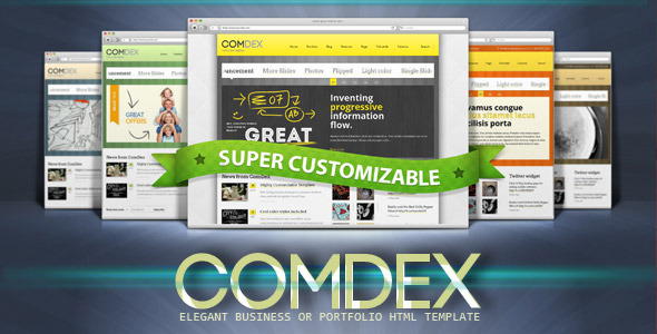 COMDEX -- Clean and Modern Website Template