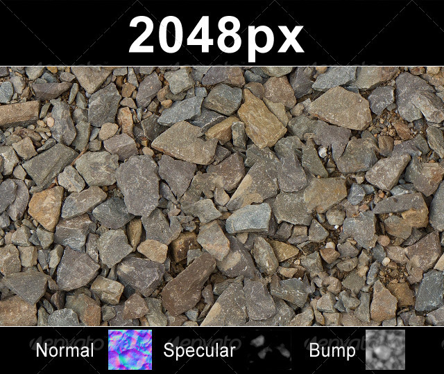 Gravel Stone 01 Set Gravel Stone 01 Set