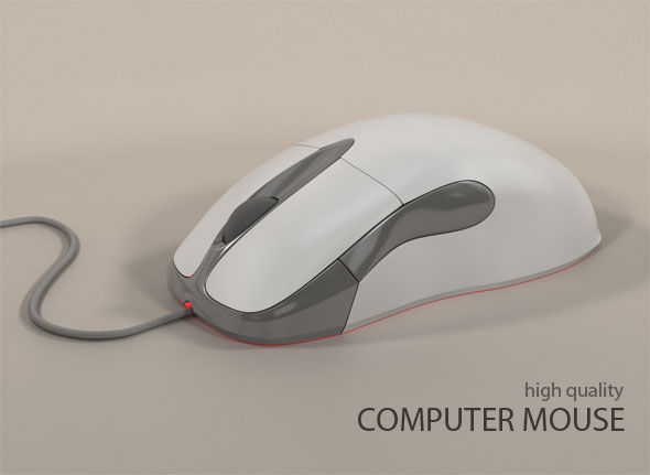 Computer Mouse - 3DOcean Item for Sale