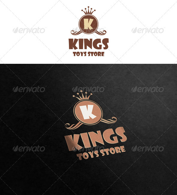 Kings - Toys Store - Crests Logo Templates