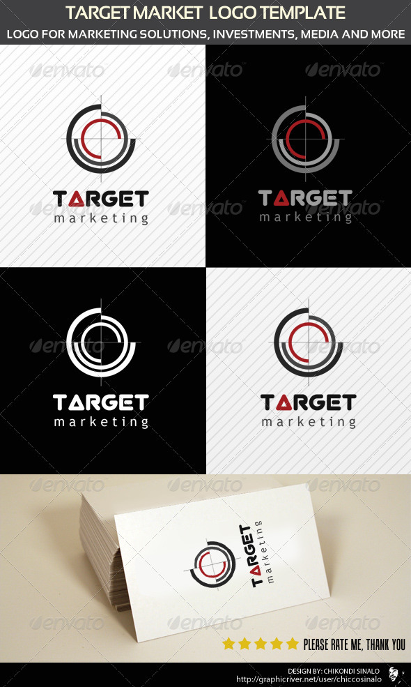 Target Logo Template - Abstract Logo Templates