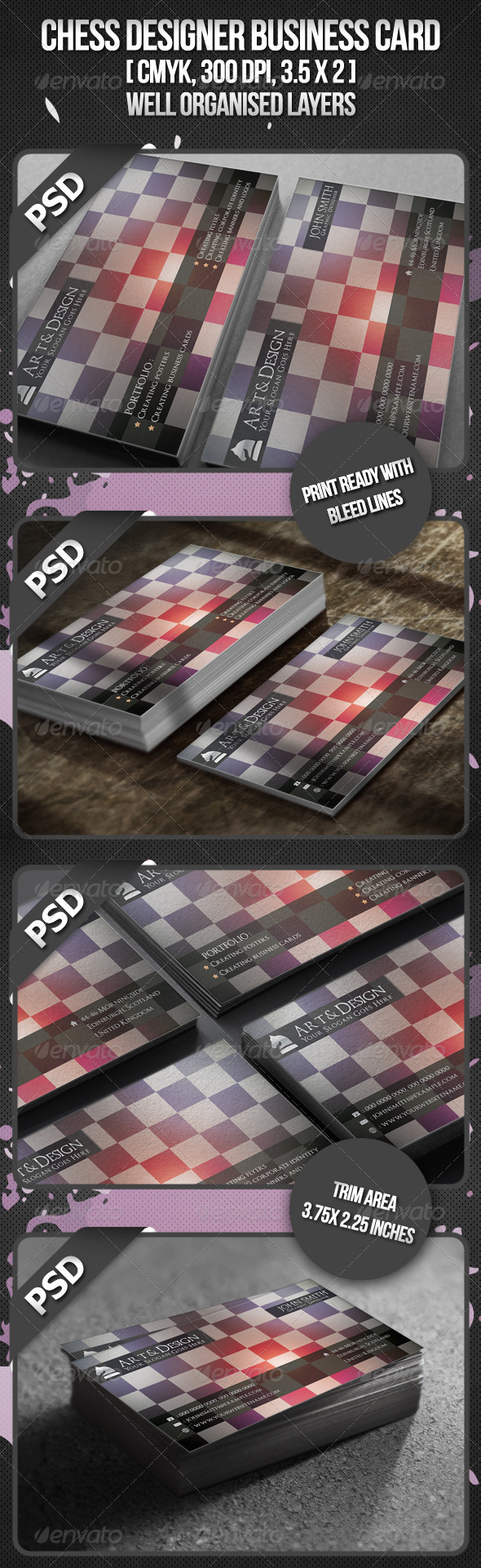 Chess Designer Business Card Chess Designer Business Card