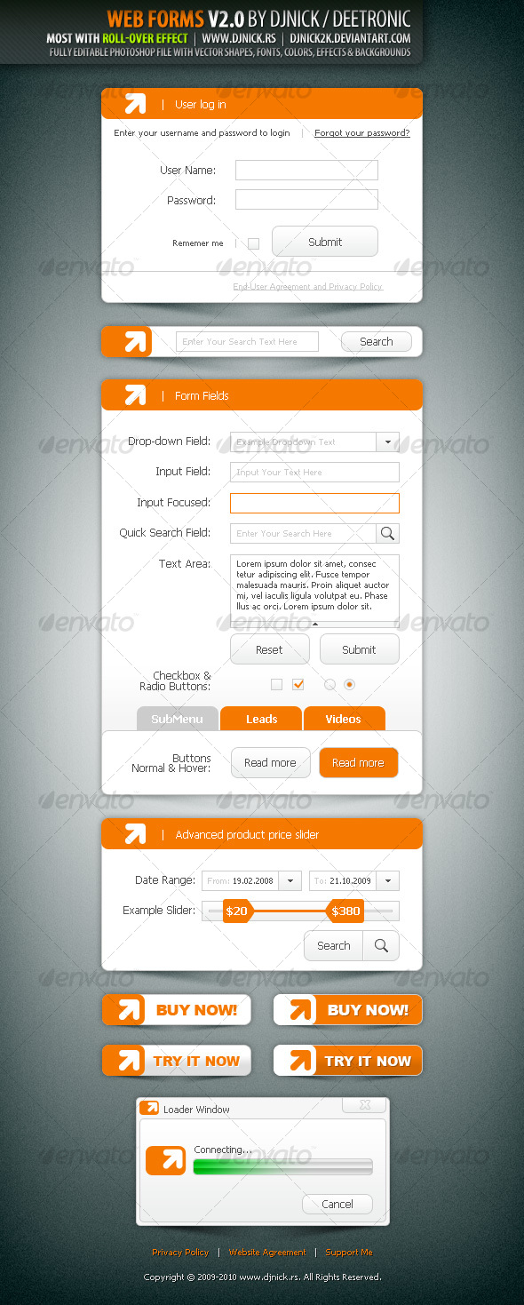 Web Forms V2.0 by djnick deetronic Web Forms V2.0 by djnick deetronic