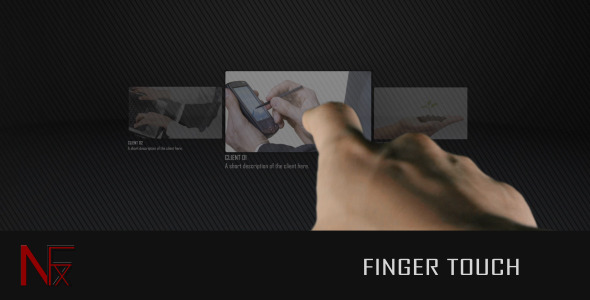 Finger Touch Introduce Your Business Finger Touch Introduce Your Business