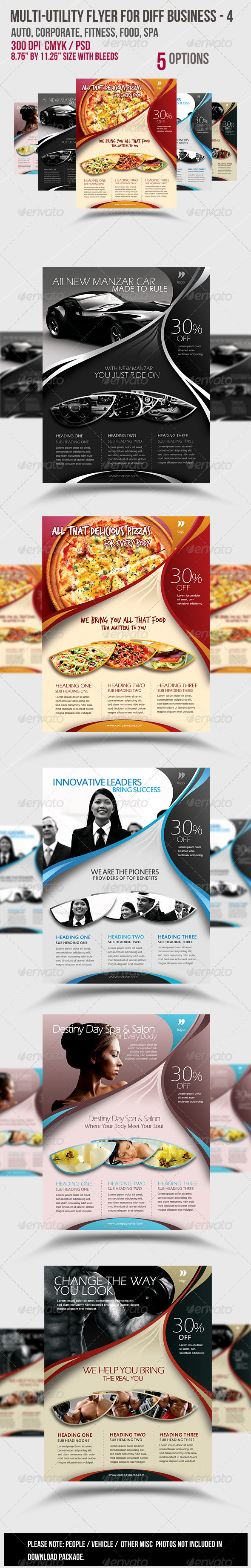 Multi-utility Flyer For Different Business - 4