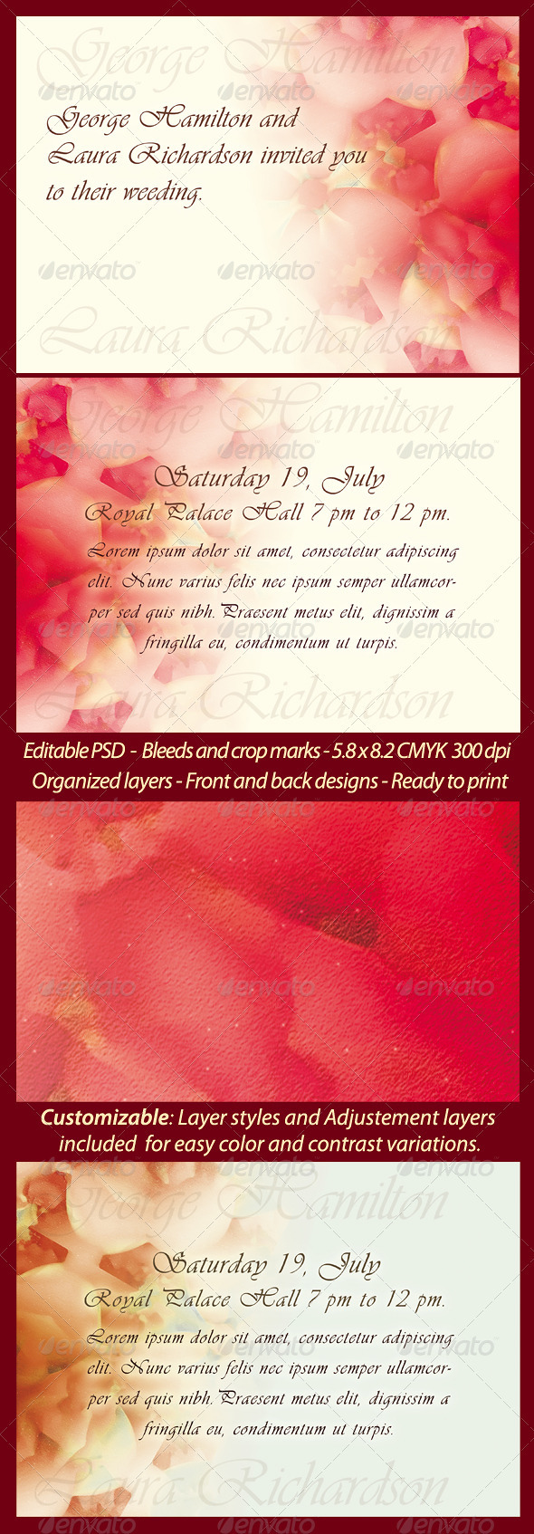 Wedding/Engagement Invitation Template