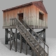 Wooden Shack Wooden Shack - 3DOcean Item for Sale