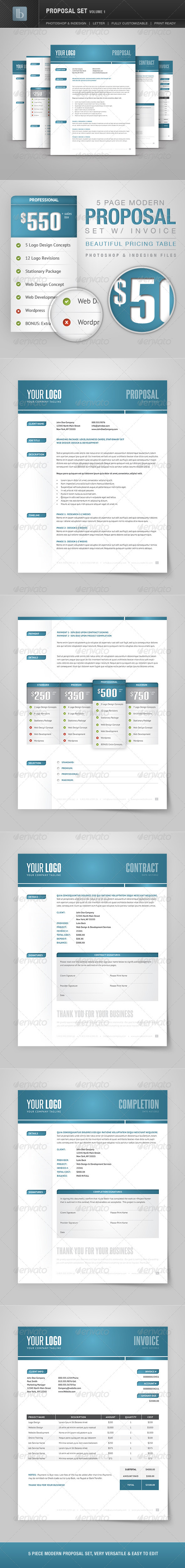Proposal Set Volume 1 Proposal Set Volume 1