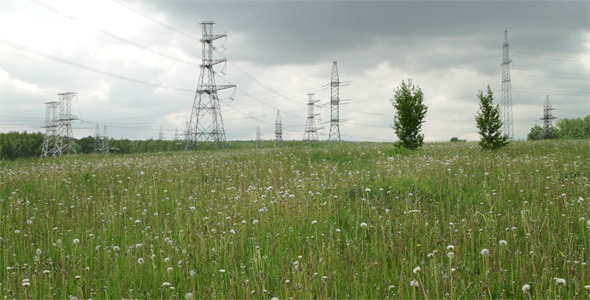 High Voltage Power Pylons High Voltage Power Pylons