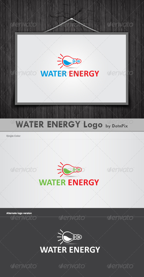 Water Energy Logo - Symbols Logo Templates