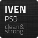 Iven PSD Theme - FXTheme Item for Sale