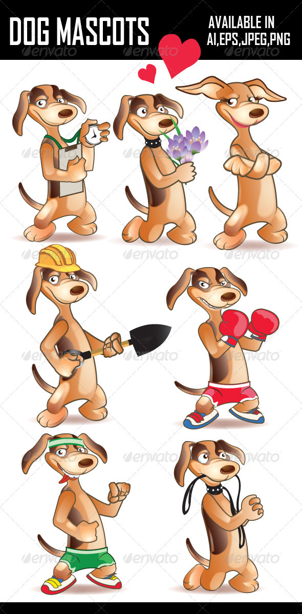 Dog Mascots Dog Mascots