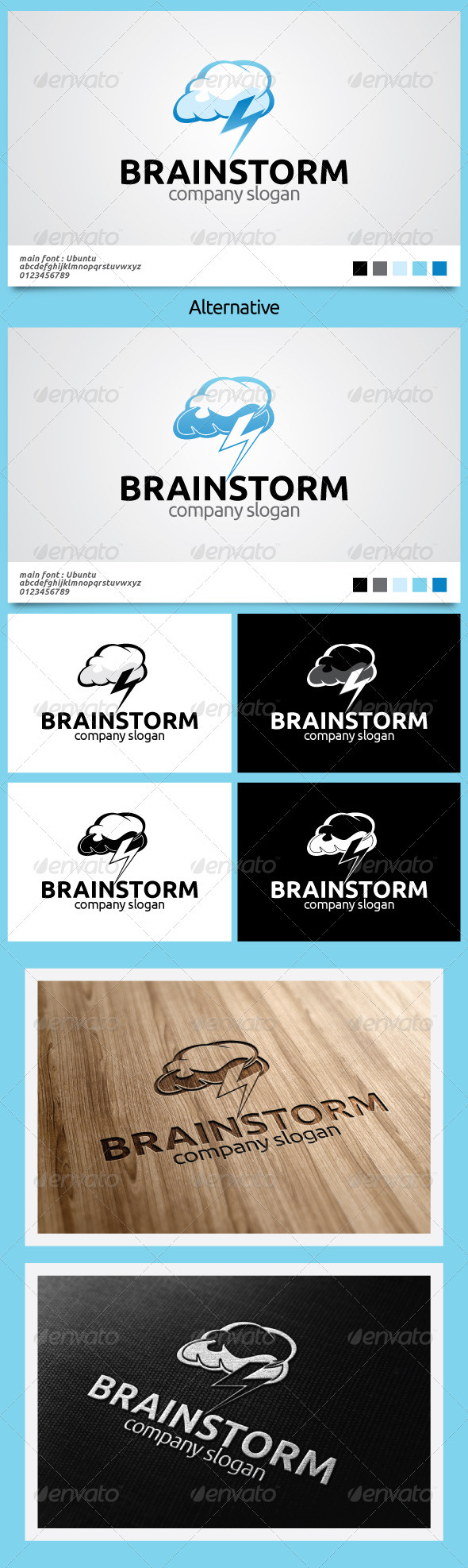 Brain Storm Logo Brain Storm Logo