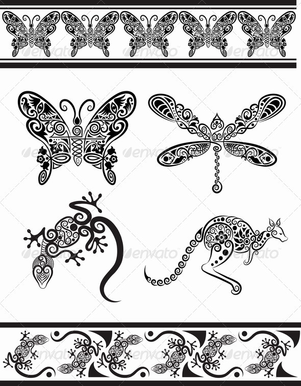 Animal ornaments series 1 Animal ornaments series 1