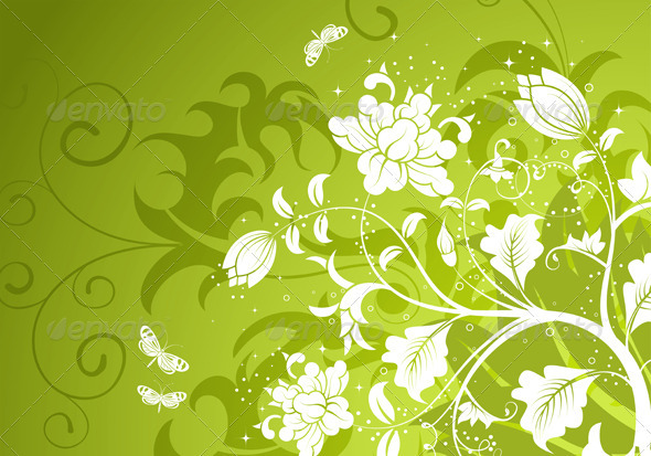 Floral background Floral background