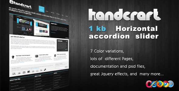 Handcraft 7 in 1 - Portfolio and Business template