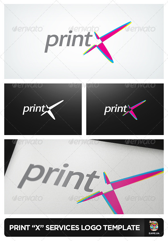 PrintX Printing Services Logo PrintX Printing Services Logo