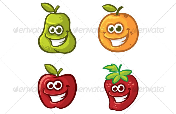 smiling fruits