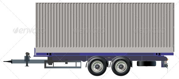 Container Trailer Container Trailer