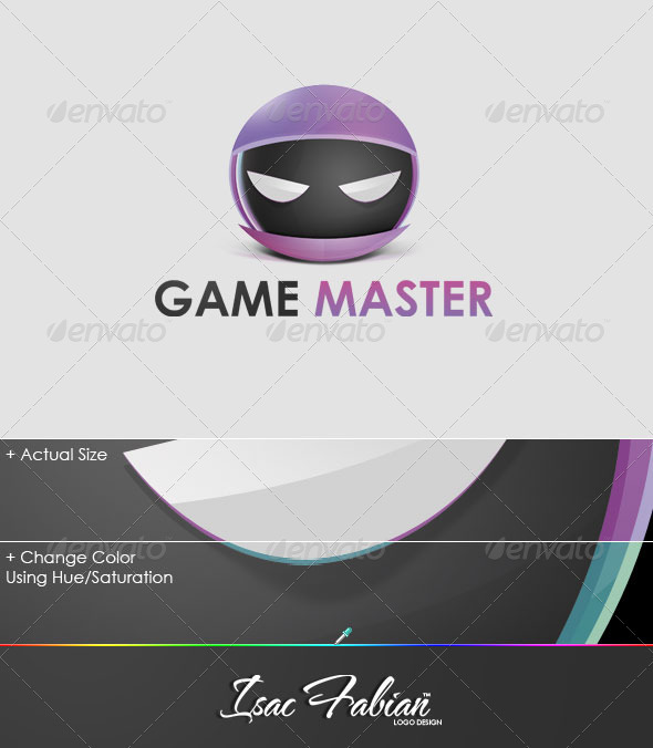 Game Master Logo Template Game Master Logo Template