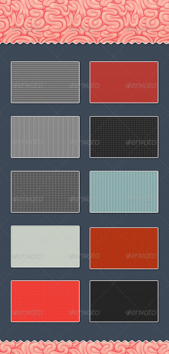 Awesome Fabric Patterns (.pat+.png+.psd) - Textures / Fills / Patterns Photoshop