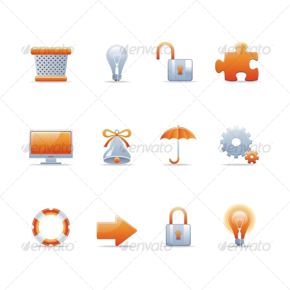 Glossy icon set 3 Glossy icon set 3