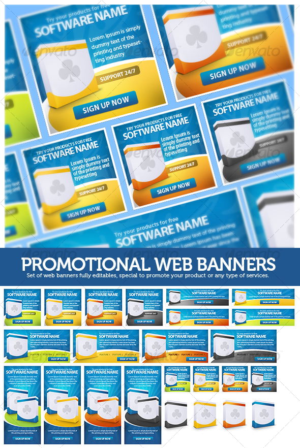 Promotional Web Banners Promotional Web Banners