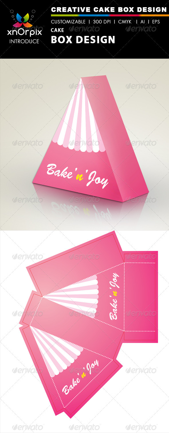 Cake Box GraphicRiver