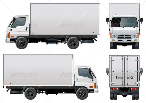 Delivery Cargo Truck