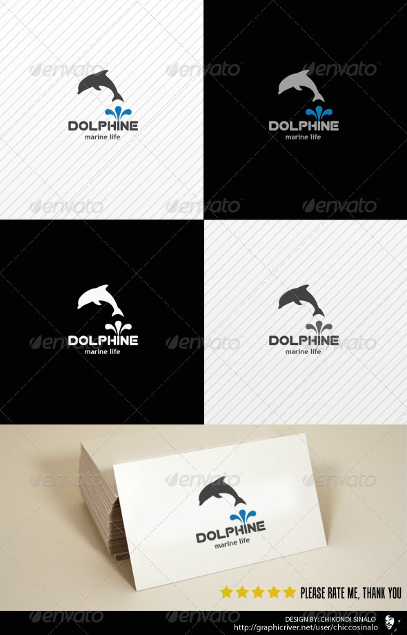 Dolphine Logo Template - Animals Logo Templates