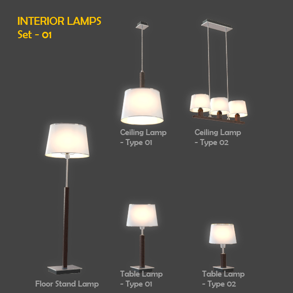 Interior Lamps Set 01 Interior Lamps Set 01